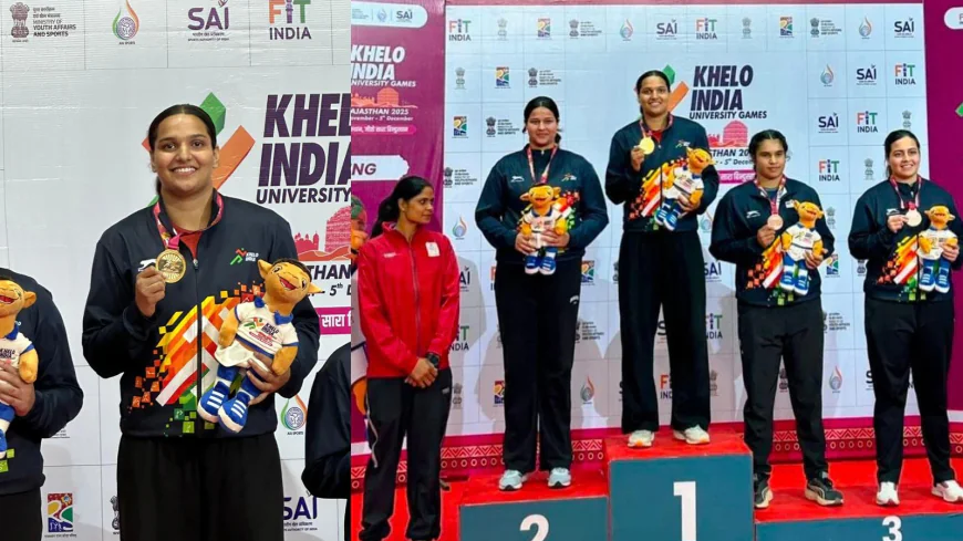 Golden Victory for Ipsita Vikram at Khelo India University Games