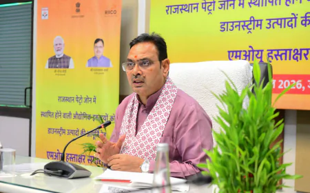 Tripartite Memorandum of Understanding (MoU) to Provide Downstream Products to the Rajasthan Petro Zone