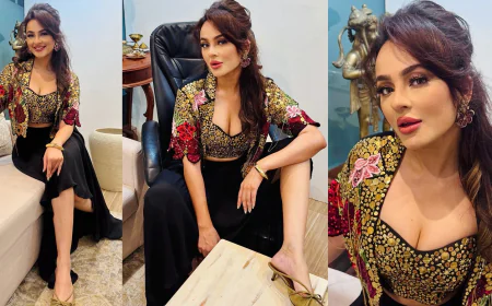 Seerat Kapoor’s ₹79,900 Festive Look by Gazal Gupta