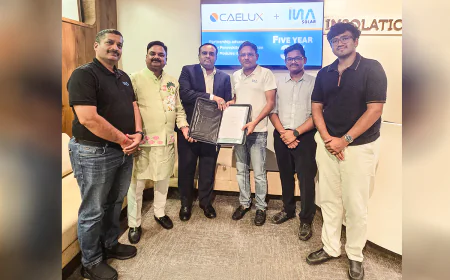 INA Solar Partners with US-Based Caelux in 3 GW Deal, Targets 29% Module Efficiency by 2028