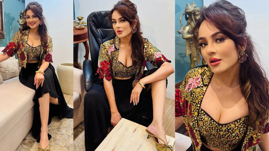 Seerat Kapoor’s ₹79,900 Festive Look by Gazal Gupta